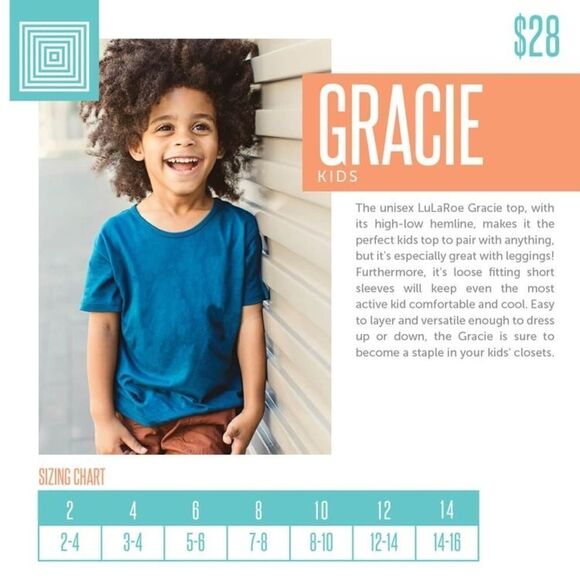 Lularoe Unicorn Gracie Top - Picture 5 of 5